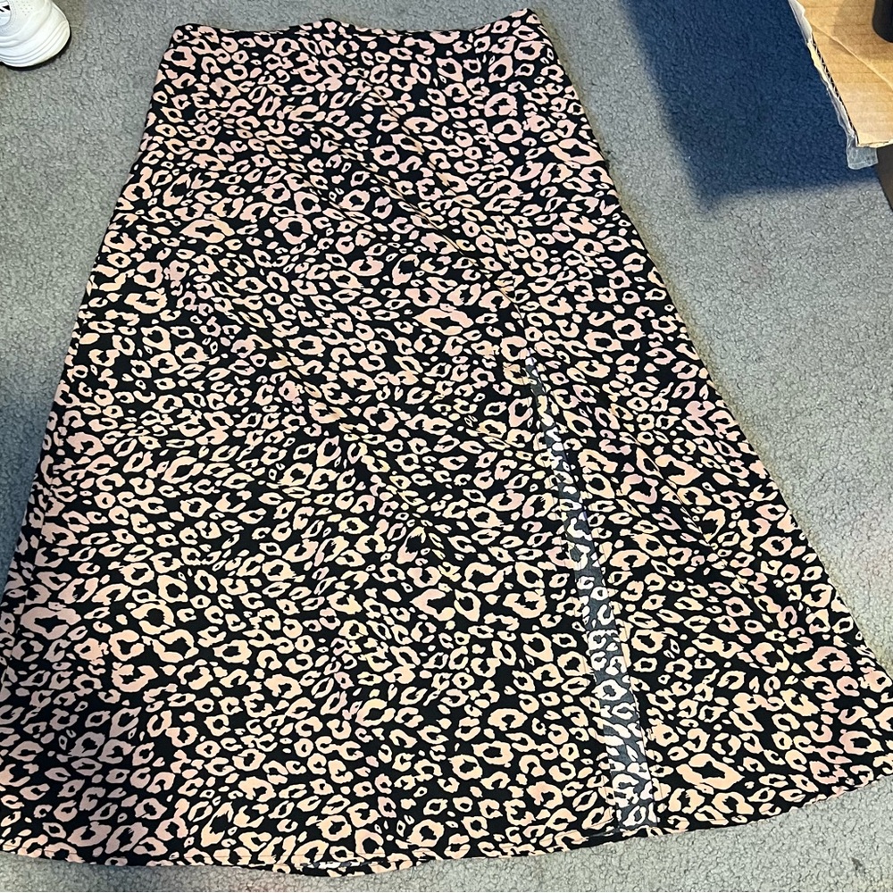 Leopard Print Women's Skirt